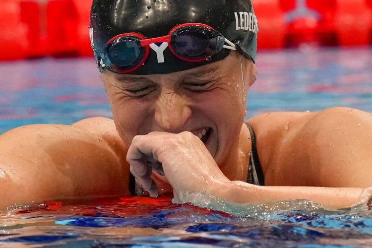 "Just proud": Ledecky finally wins gold at Tokyo Olympics
